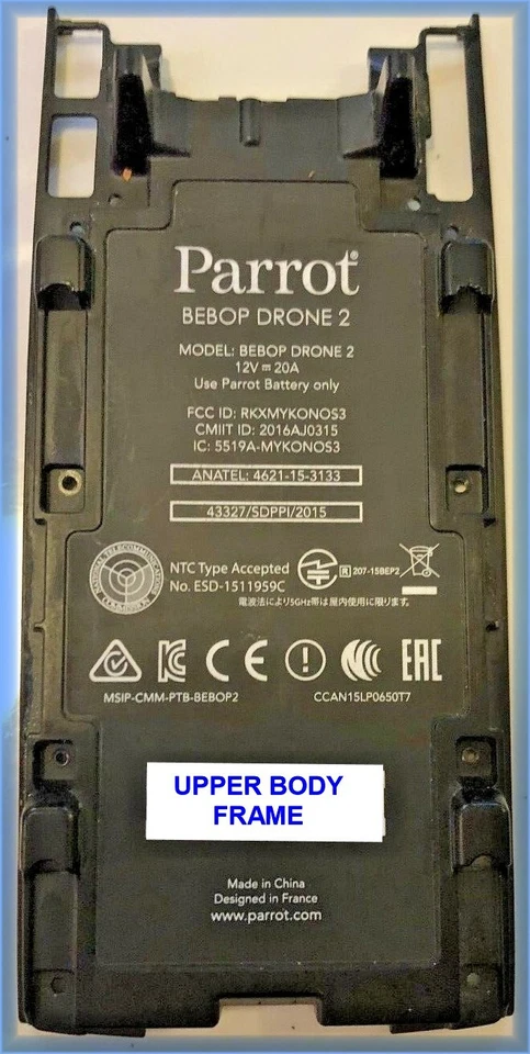 Marco superior del cuerpo Parrot Bebop 2...  Foto 1 de 1