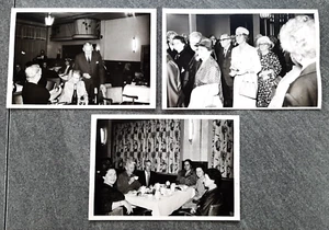 3 x alte Fotos 50er Jahre Adventsfeier im Langeloher-Hof Feierlichkeiten - Bild 1 von 2