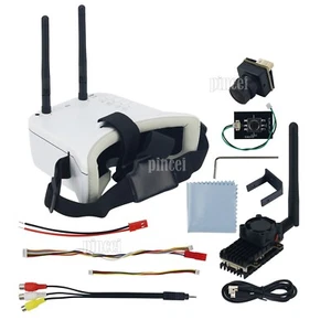 5.8G 2000mW Wireless Video Transmission System FPV TX RX 3 Inch FPV Goggles - Bild 1 von 8