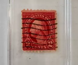 RARE George Washington Red Two 2 Cent Postage Stamp, Great RED tone! - Picture 1 of 3