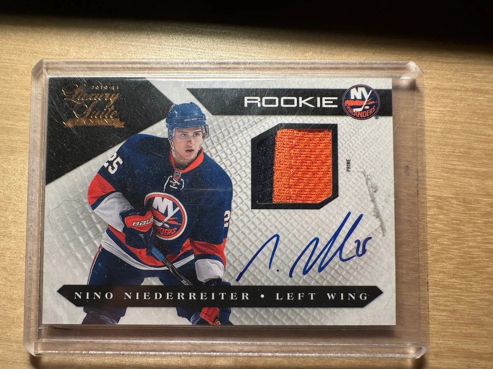NINO Niederreiter 2010-11 suíte de luxo remendo de novato automático/299 - Imagem 1 de 2