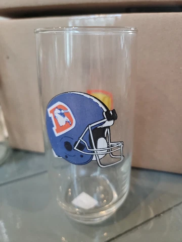 VINTAGE NFL DENVER BRONCOS DORITOS BEER GLASS Cover