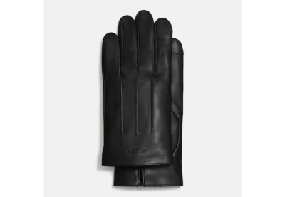 Coach Men Leather Gloves SZ Small - Imagem 1 de 4