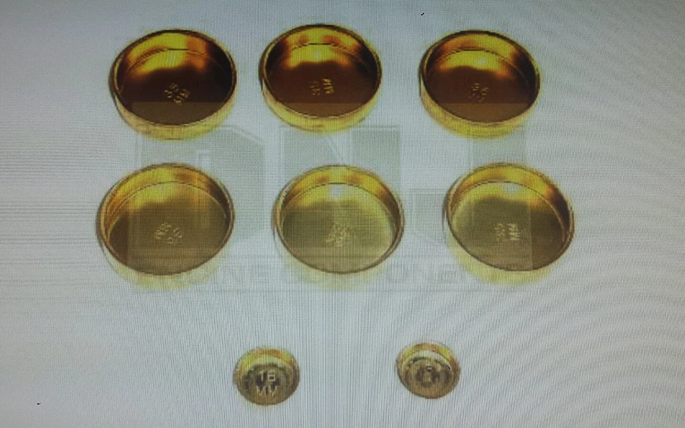 Brass Freeze Plug kit 95-99 Mitsubishi Eclipse,Talon 420A DSM - Image 1 of 3