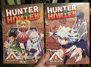 Hunter X Hunter 2011 DVD Vol 4 And Vol 5 - Picture 1 of 4