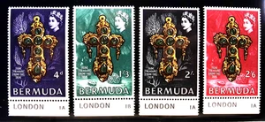 Bermuda Scott #234-237, Complete Set of 4, 1969 SEA TREASURES Stamps, MNH - Picture 1 of 1