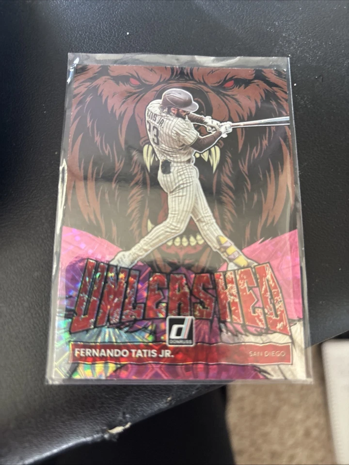 2022 Donruss - FERNANDO TATIS JR - Unleashed - Pink Fireworks - Padres #UL1 - Image 1 of 1