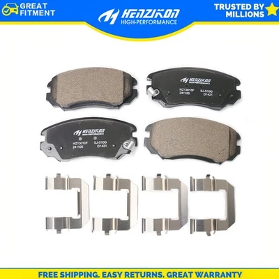 Pastillas de freno delanteras de cerámica para Allure Cascada LaCrosse Regal Equinox Malibu Pastilla Foto 1 de 2