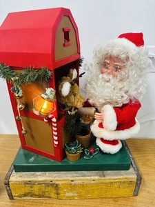 Mejor animación de Papá Noel de colección "Dasher"s Diner"" IOB - Imagen 1 de 17