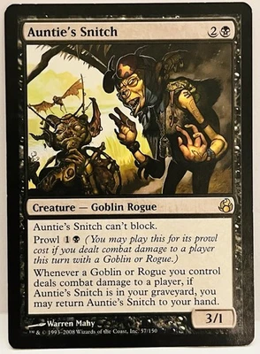 Auntie's Snitch -#57-MTG-Morningtide-Regular-LP - Image 1 of 2