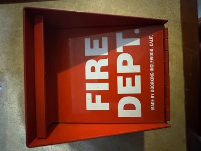 Doorking Fire Department Box.   - Image 1 of 4