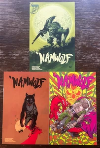 NAMWOLF 1 2 3 CASI NUEVO/CASI NUEVO - LOTE VARIANTE DE PORTADA EDICIÓN ESPECIAL Eric Powell Mike Mignola - Imagen 1 de 7