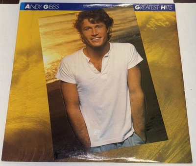 ANDY GIBB "Andy Gibb's Greatest Hits" LP 1980 RSO ‎– RX-1-3091 VG+ — 第 1/4 张图片