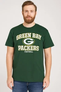Maglietta Green Bay Packers Green NFL Team Apparel taglia uomo large - Foto 1 di 1