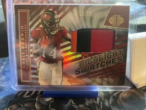 2022 Panini Illusions Highlight Swatches Chris Godwin #HS-CG Gold /25 (MEM) - Bild 1 von 5