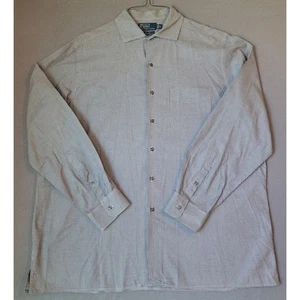 Vintage Polo Ralph Lauren Herren XL Hemd Marseille zweilagig Hahnentritt – gebraucht, in einwandfreiem Zustand - Bild 1 von 7