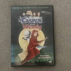 Casper Meets Wendy DVD 1998 Hilary Duff Shelly Duvall With Insert Halloween - Foto 1 di 3