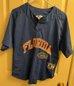 Vintage 90s Starter Florida Gators Jersey Large RARE Embroidered EUC 2 Buttons - Bild 1 von 9