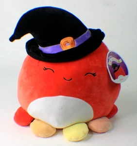 NWT Kellytoy Squishmallows 12” Detra Witch Octopus Halloween Plush 2021 Limited - Picture 1 of 6