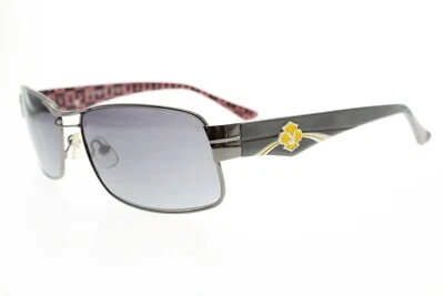 VTG Playboy RHD Games Crest PB-91013 Gray Sunglasses 60/16-130 mm USA - Image 1 of 4