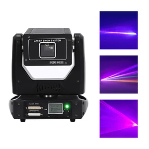 6W Animation RGB Laser Moving Head Projector DMX Stage Light For DJ Bar Party - Picture 1 of 23