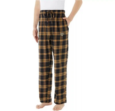 CONCEPT SPORTS New Orleans Saints Men's Lounge Pants with Pockets - New With Tags!