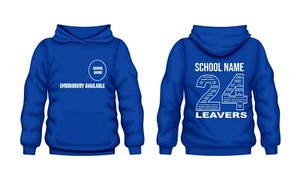 School Leavers Hoodie with personalised artwork - Picture 1 of 1