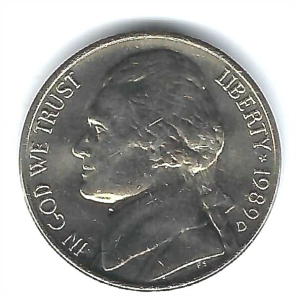 1989 U.S. Mint US Jefferson Nickels for sale | eBay