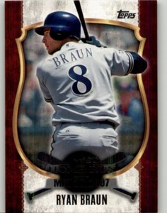 2015 Topps Ryan Braun First Home Run (Series Two) #FHR-26 Milwaukee Brewers - Picture 1 of 2