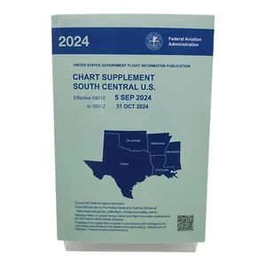 Chart Supplement South Central U.S. by U.S. Department of Transportation 2024 - Imagen 1 de 4