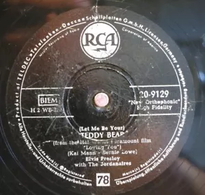 Elvis Presley 78 RPM / Teddy Bear & Too Much (22-0823-AS) - Foto 1 di 2