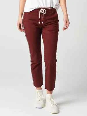 Pantalón Sundry Le Soleil algodón cinturón corto madera de teca para mujer talla 26 Foto 1 de 4