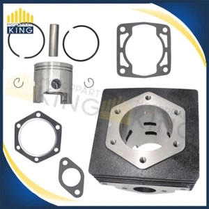 Fit EZGO 2 Cycle Gas Golf Cart 1976-1988 Top End Rebuild Kit Cylinder & Piston - Picture 1 of 12
