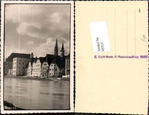 95313,Fotokarte Steyr Partie am Ufer - Bild 1 von 1