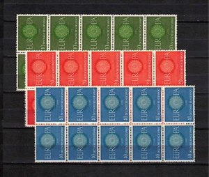 s 40497 DEALER STOCK GERMANY 1960 MNH** EUROPE CEPT 3v x10