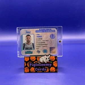 Luka Doncic 2023-24 Panini Contenders License to Dominate Die Cut Case Hit SSP - Picture 1 of 2