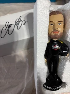 Doug Coby #2 Nascar Racing Wackelkopf in handsignierter Box - Bild 1 von 3
