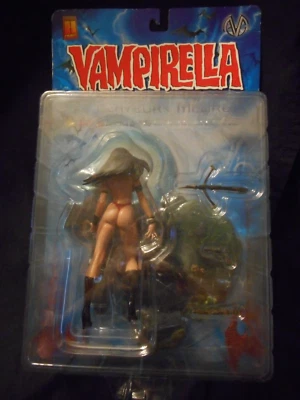 Boneco de ação Vampirella por Clayton Moore colecionáveis de ação NRFB - Imagem 1 de 4