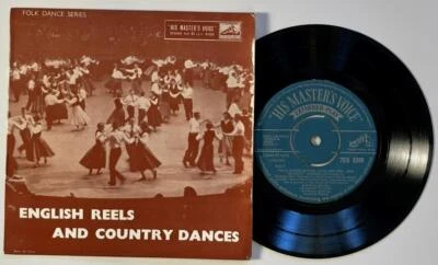 The Country Dance Band English Reels and Country Dances EP 45 rpm PS NM HMV Foto 1 de 2
