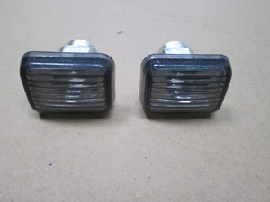 METRO AND ROVER MODELS   SILVER  SIDE REPEATER LENS   X 2   - Picture 1 of 2