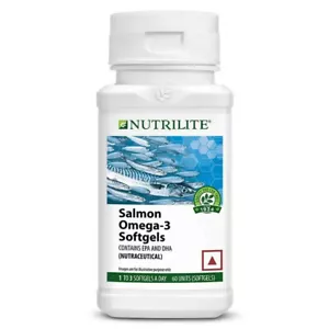 Amway Nutrilite Lachs Omega 3 für die Herzgesundheit (60 Tabs) KOSTENLOSER VERSAND - Bild 1 von 16