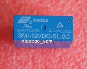 2PCS SMI-12VDC-SL-2C 12VDC ORIGINAL SONGLE Relay 8PIN - Picture 1 of 1