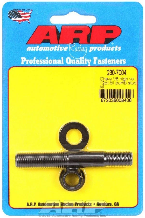 ARP 230-7004 12 Point Oil Pump Stud Kit GM Chevy SBC 305 350 383 400 Fasteners — 第 1/4 张图片