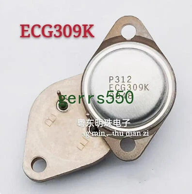 1 pcs New ECG309K sealed transistor TO-3  cap triode - Image 1 of 2