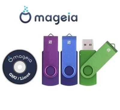 CLÉ USB BOOT INSTALLATION Linux Mageia 8 en 32bits (linux 32bits) + SUIVI EN 24H - Photo 1/4