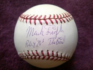 MARK FIDRYCH SIGNED OFFICIAL MAJOR LEAGUE BASEBALL DETROIT TIGERS MLB & TRISTAR - Picture 1 of 4