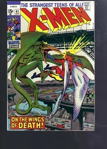 UNCANNY X MEN 61 CASI NUEVO - 9.2 - CÓMICS MARVEL DE LA EDAD DE PLATA - Imagen 1 de 2