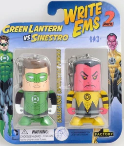 DC Write Ems 2 Pack Pencils - Green Lantern vs Sinestro by Factory 082072 - Picture 1 of 1