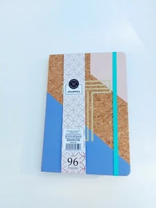 Modern Expressions Cork Journal, Diary, Notebook, Letter T, 5"x8", 96 pages - Picture 1 of 3