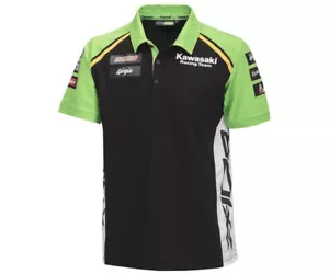 Genuine Kawasaki WSBK 2024 Mens Polo Shirt (rrp £45.00) Now £25.00 - Picture 1 of 1